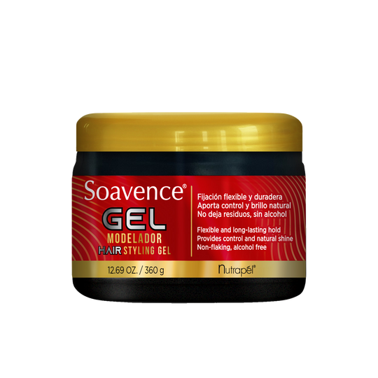 Gel modelador sin alcohol Nutrapel Soavence 360 g