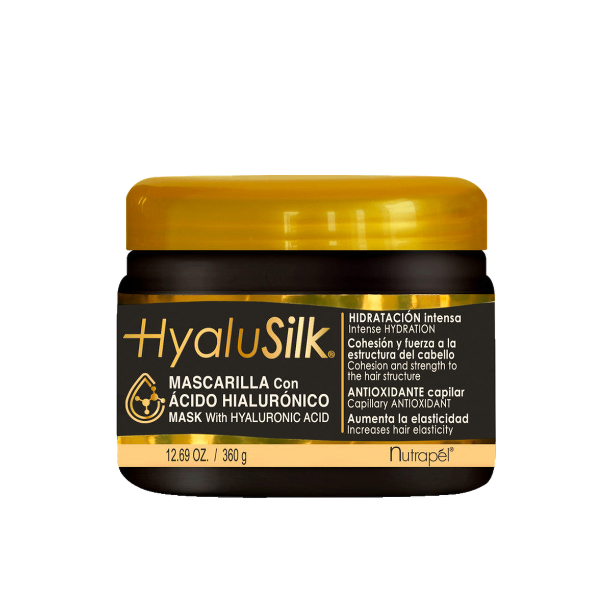 Mascarilla hidratante con ácido hialurónico Nutrapel HyaluSilk 360 g