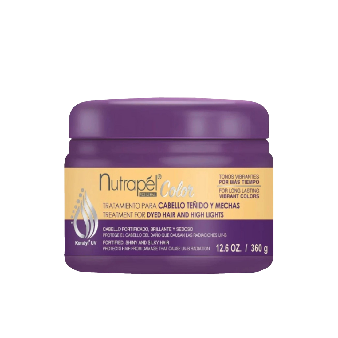 Tratamiento para cabello teñido Nutrapel Color 360 g