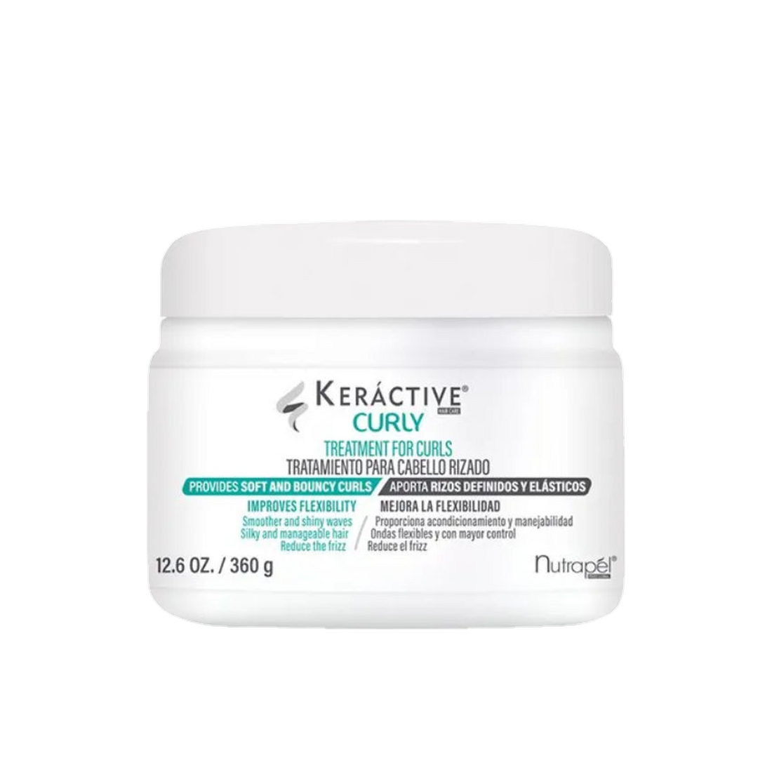 Mascarilla para rizos Nutrapel Keráctive Curly 360 g