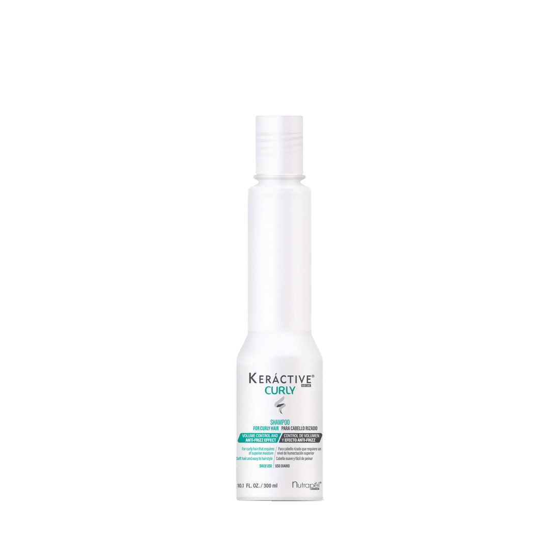 Shampoo sin sal para rizos Nutrapel Keráctive Curly 300 ml