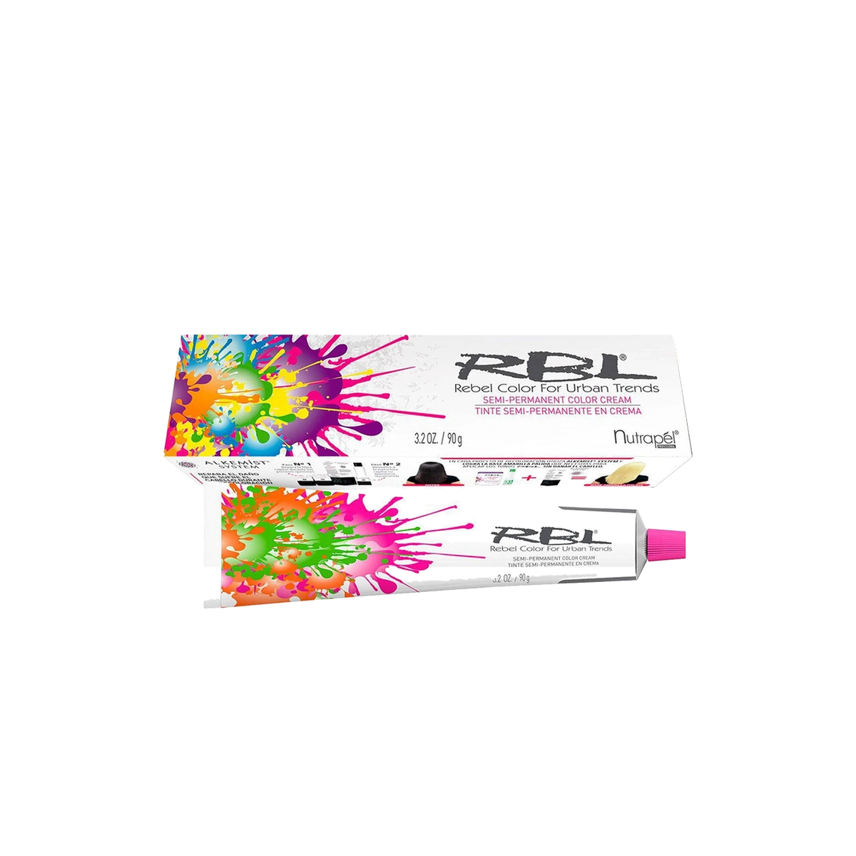 Tinte semipermanente de fantasía Nutrapel RBL 90 g