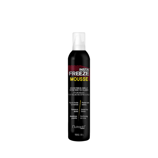Mousse define rizos y volumen Nutrapel Insta Freeze 300 ml