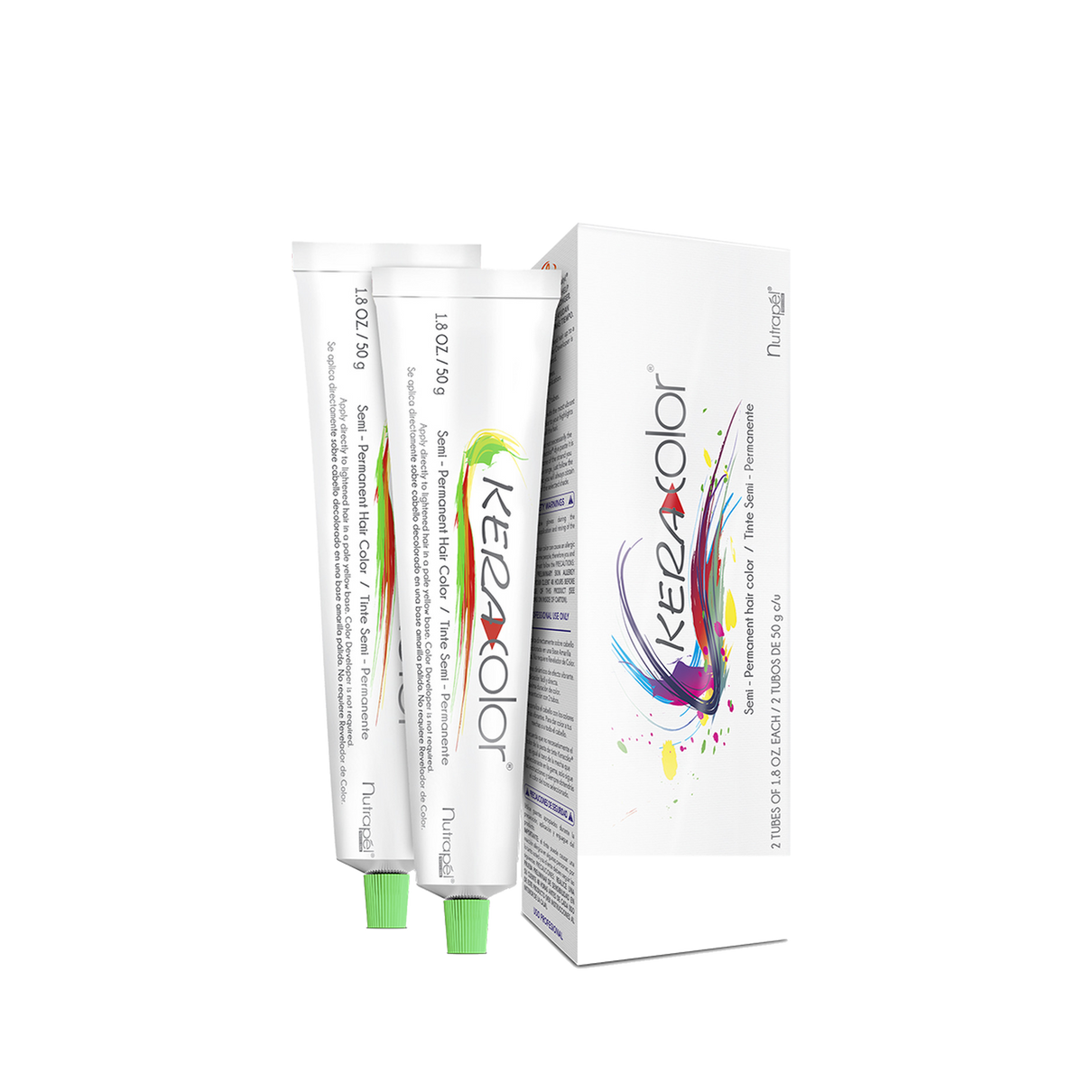 Tinte semipermanente de fantasía Nutrapel KeraColor Urban Shades 2 × 50 g