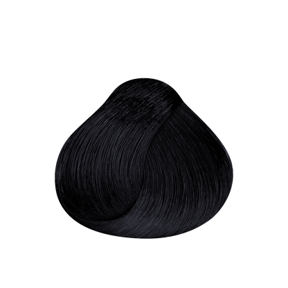 Tinte permanente Nutrapel KeraColor 2 × 50 g – 1.0 · Negro Profundo