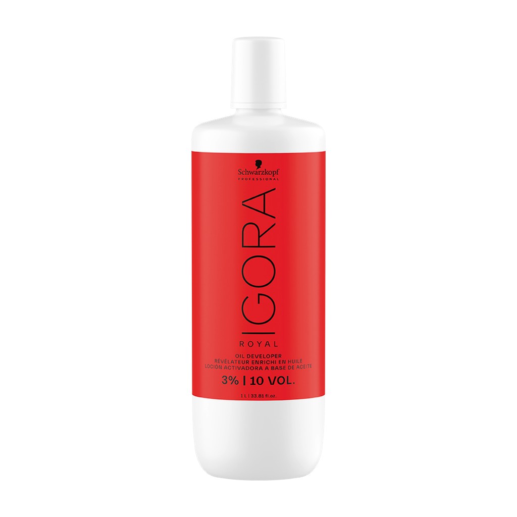 Peróxido en crema Schwarzkopf IGORA ROYAL Oil Developer 1 L – 3 % 10 Vol