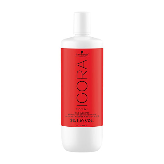 Peróxido en crema Schwarzkopf IGORA ROYAL Oil Developer 1 L – 3 % 10 Vol