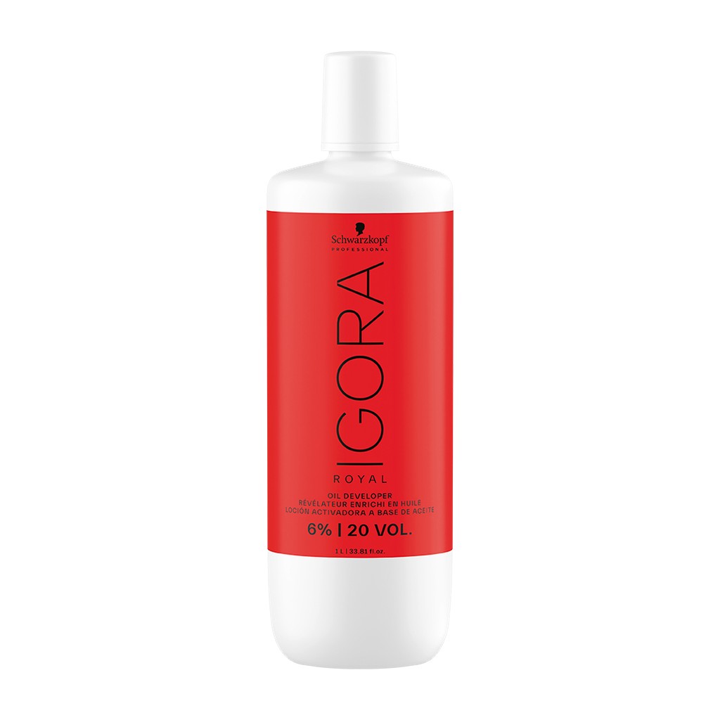 Peróxido en crema Schwarzkopf IGORA ROYAL Oil Developer 1 L – 6 % 20 Vol