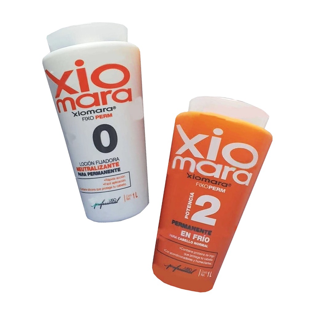 Loción ondulante para permanente Xiomara Potencia 2 cabello normal 1 L