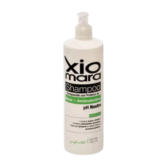 Shampoo Xiomara pH Neutro Maíz y Aminoácidos 450 ml