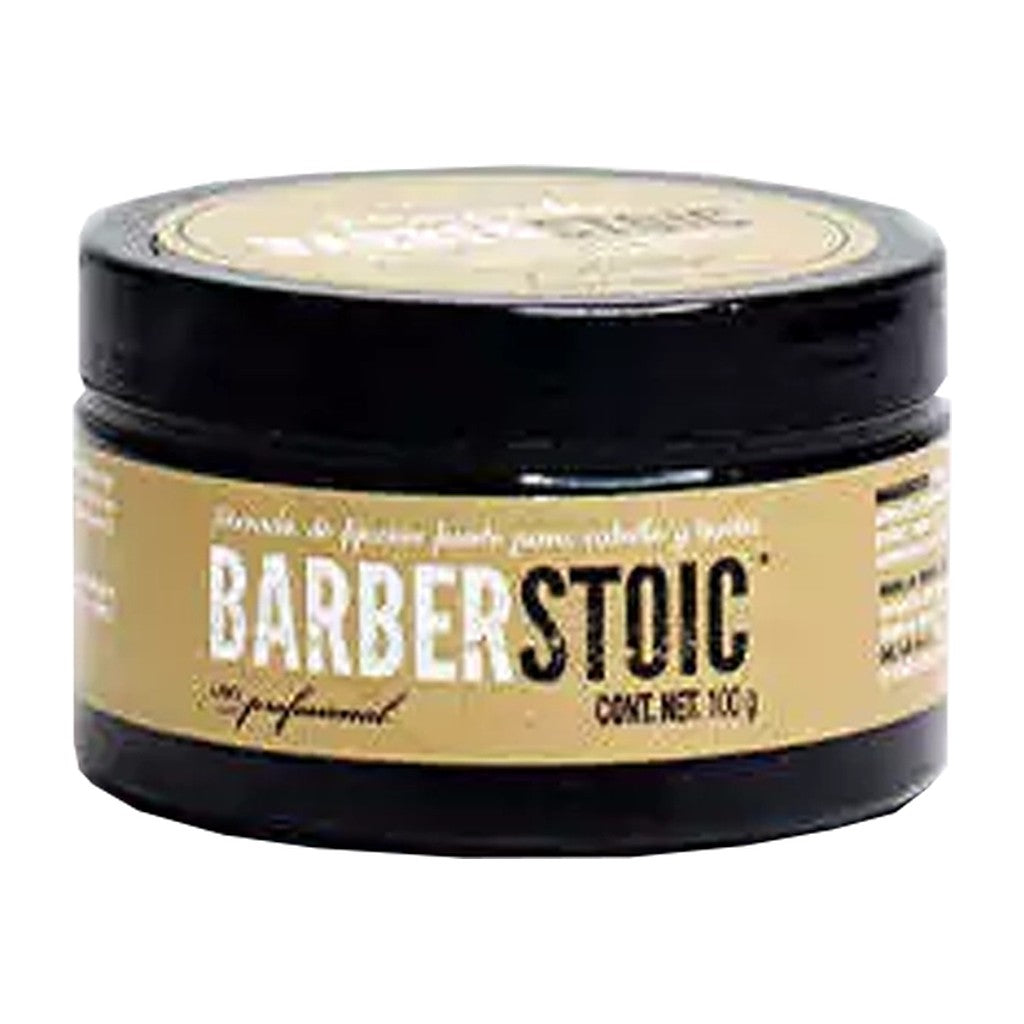 Pomada para cabello Xiomara Barber Stoic fijación fuerte acabado mate 100 g