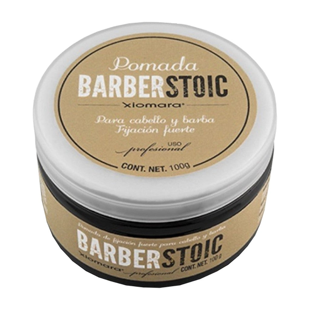 Pomada para cabello Xiomara Barber Stoic fijación fuerte acabado mate 100 g (2)