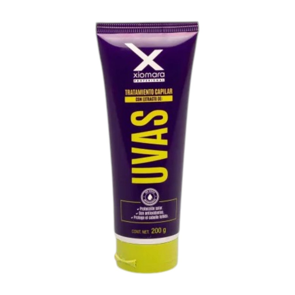 Tratamiento capilar Xiomara Extracto de Uvas frasco 200 g
