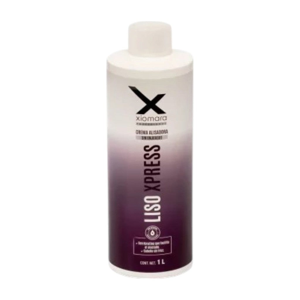 Crema alisadora Xiomara Liso Xpress 250 ml y 1 L – 1 L