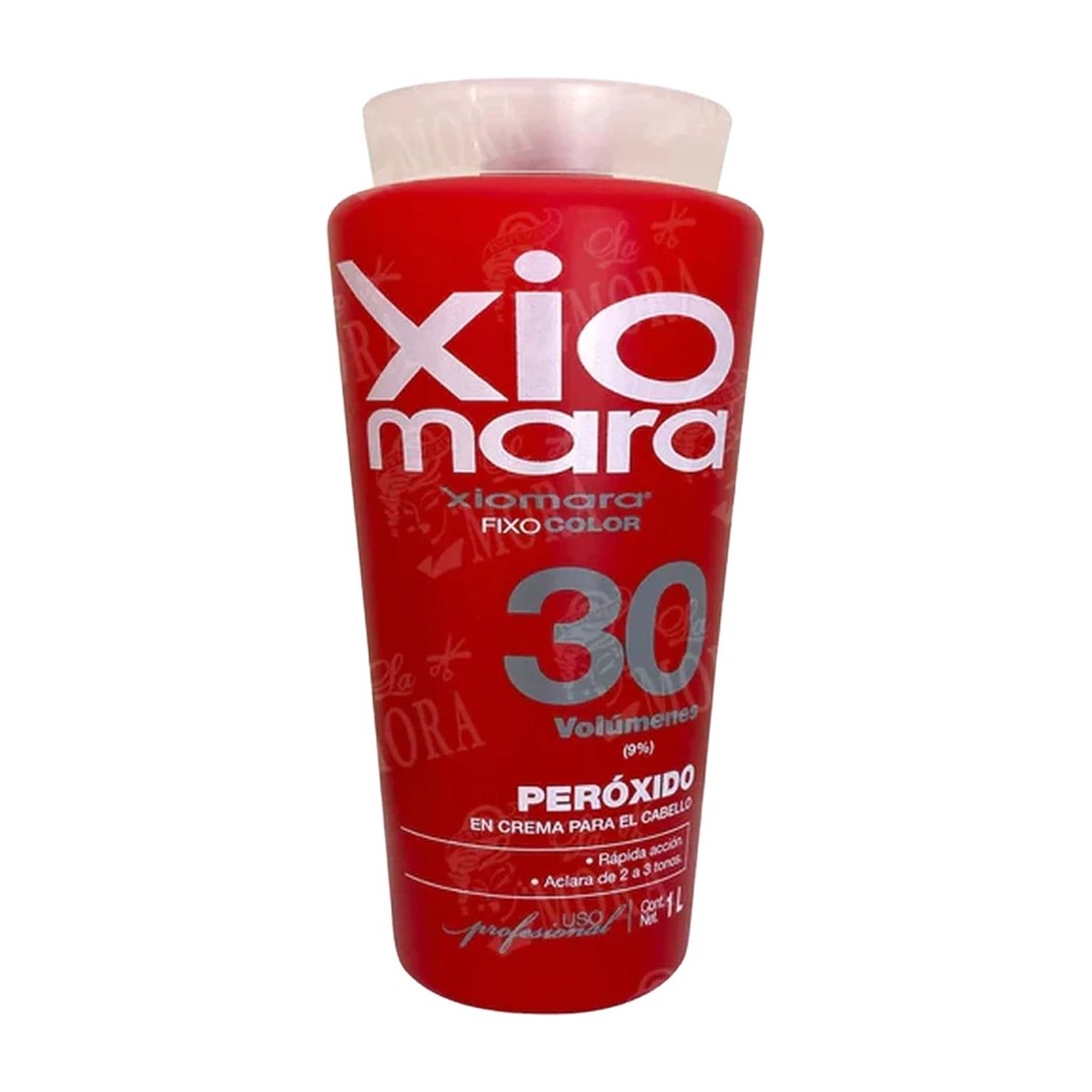 Peróxido en crema Xiomara Fixocolor 1 L – 30 Vol