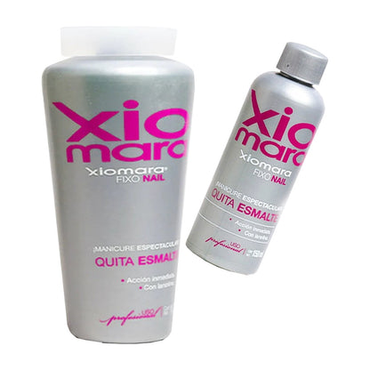 Quitaesmalte profesional Xiomara con lanolina 150 ml y 1 L