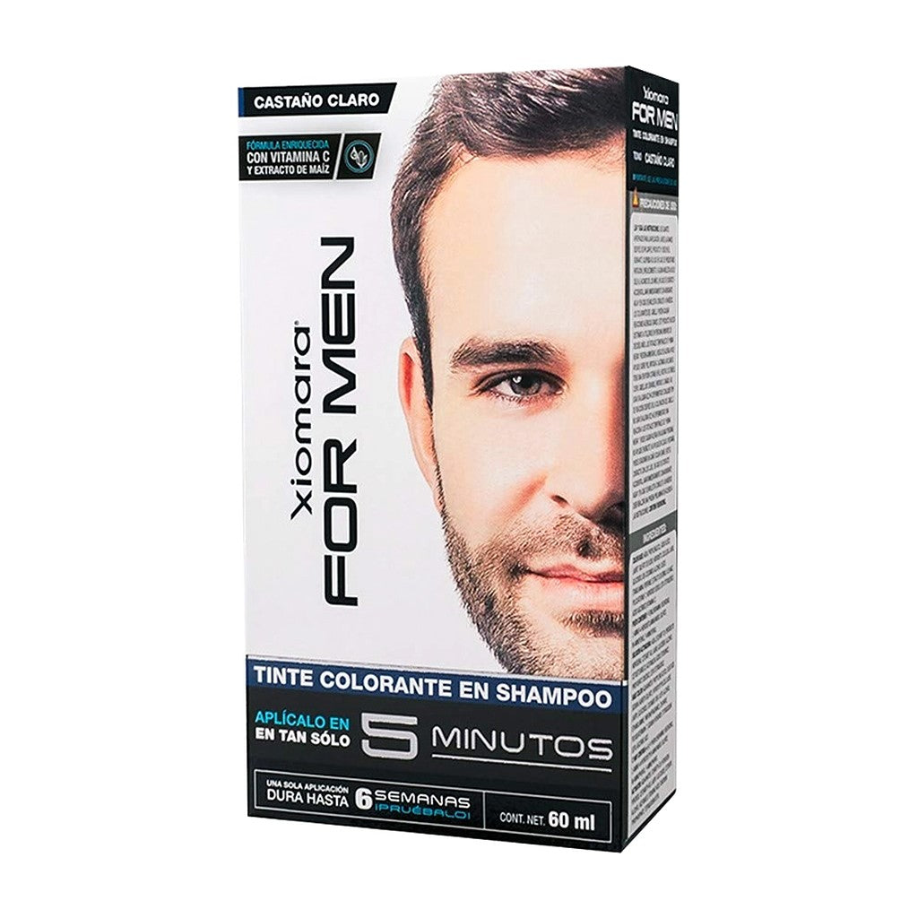 Tinte para barba y bigote Xiomara For Men – Castaño Claro