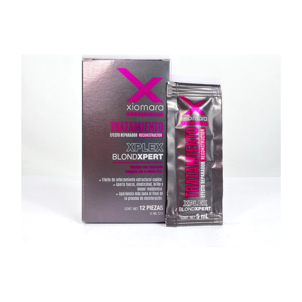 Tratamiento plex para decoloración Xiomara Xplex BlondXpert 5 ml