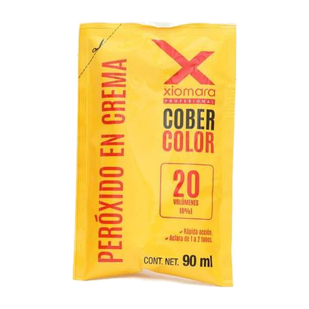 Peróxido en crema Xiomara CoberColor 20 vol 6% 90 ml