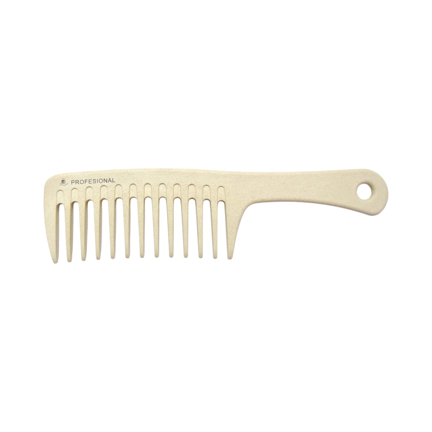 Lobo Peine Jumbo para Cabello Seccionado y Control Profesional Beige