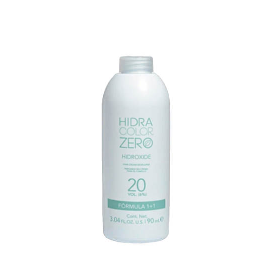 Peróxido en crema Hidracolor Zero Hidroxide 20 vol 6% 90 ml, vista frontal
