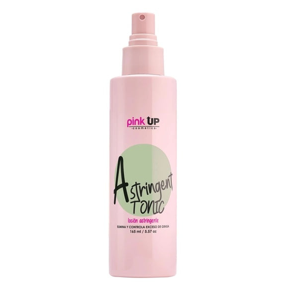 Pink Up Astringent Tonic Loción Astringente 165 ml, frasco rosa con atomizador