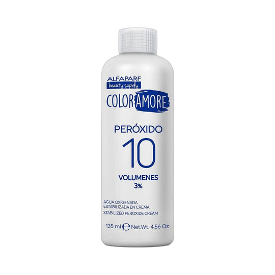 Peróxido en crema Alfaparf Color Amore 135 ml, 10 vol