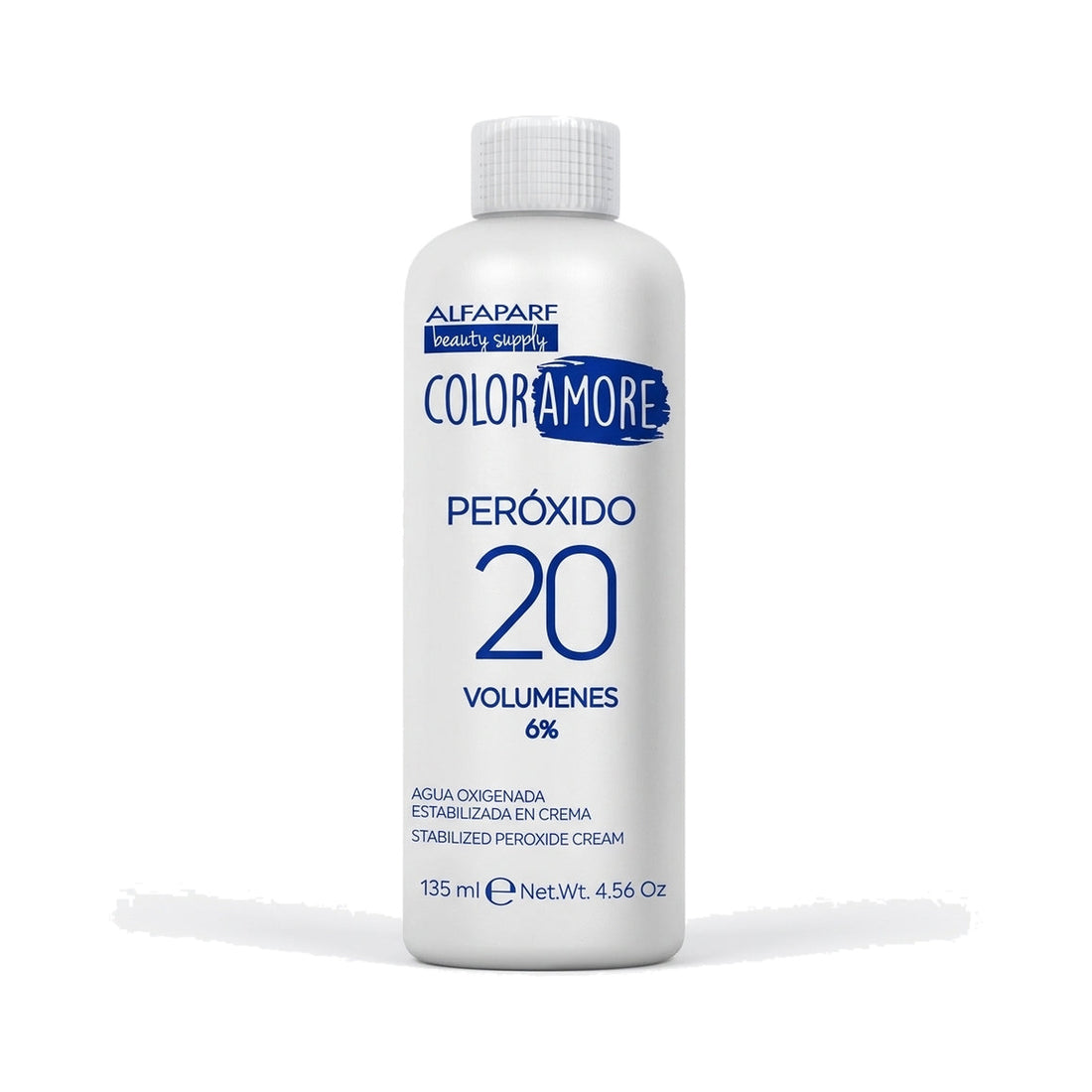 Peróxido en crema Alfaparf Color Amore 135 ml, 20 vol