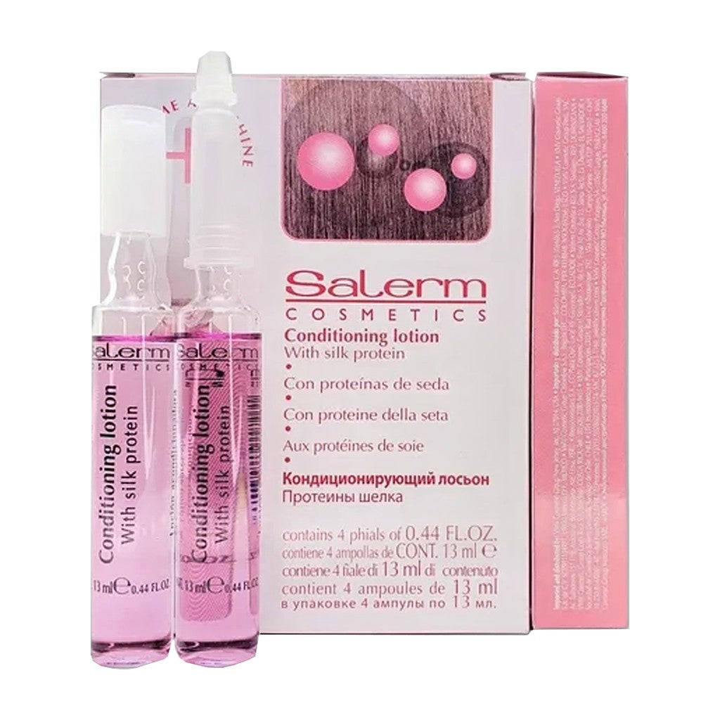 Ampolleta loción acondicionadora Salerm Proteínas de Seda 13 ml