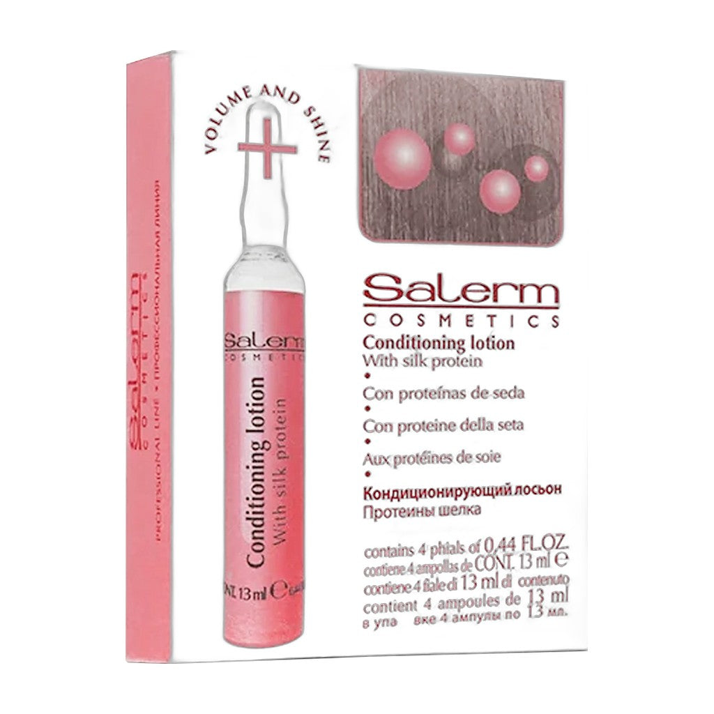 Ampolleta loción acondicionadora Salerm Proteínas de Seda 13 ml