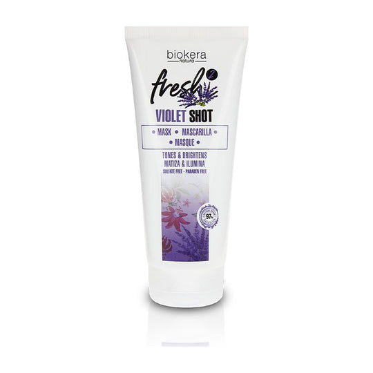 Salerm Biokera Fresh Violet Shot Mascarilla Matizadora 200 ml