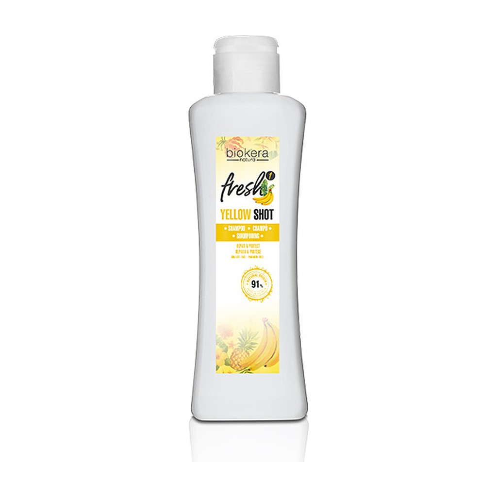 Shampoo Biokera Fresh Yellow Shot 300 ml