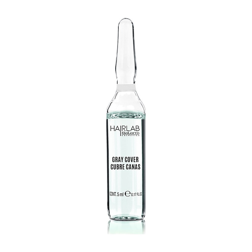 Ampolleta potenciadora de cobertura de canas Salerm Hair Lab Gray Cover 5 ml