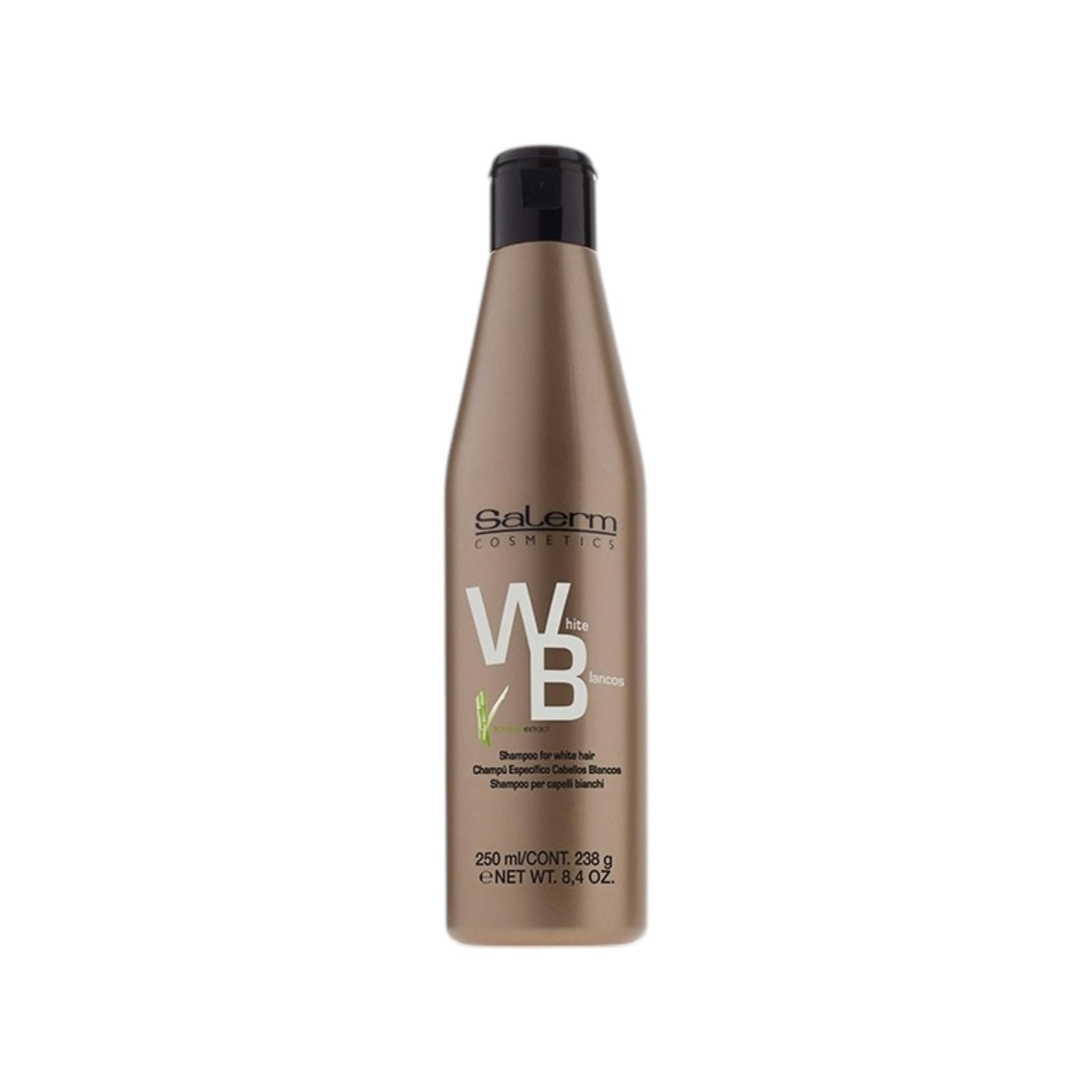 Salerm Champú Cabellos Blancos Matización Antiamarillo 250 ml