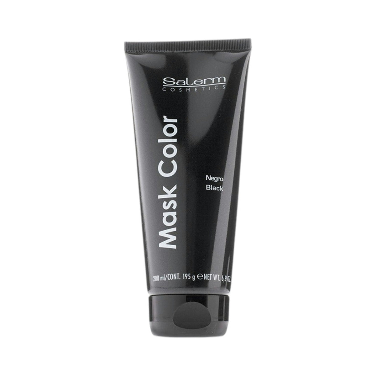 Salerm Mask Color Negro 200 ml, tubo frontal