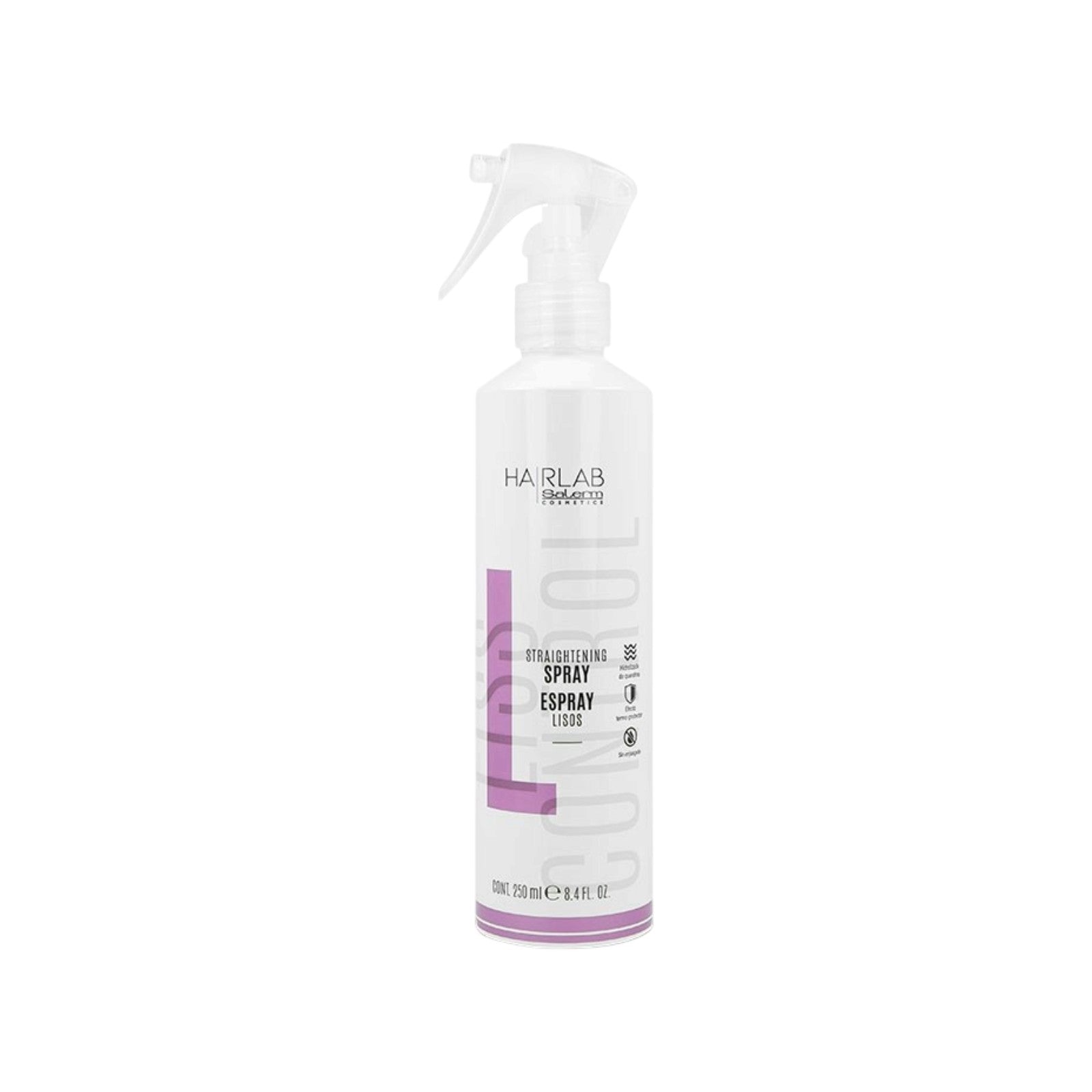 Salerm Hair Lab Lisos Spray Protector Térmico y Control Frizz 250 ml