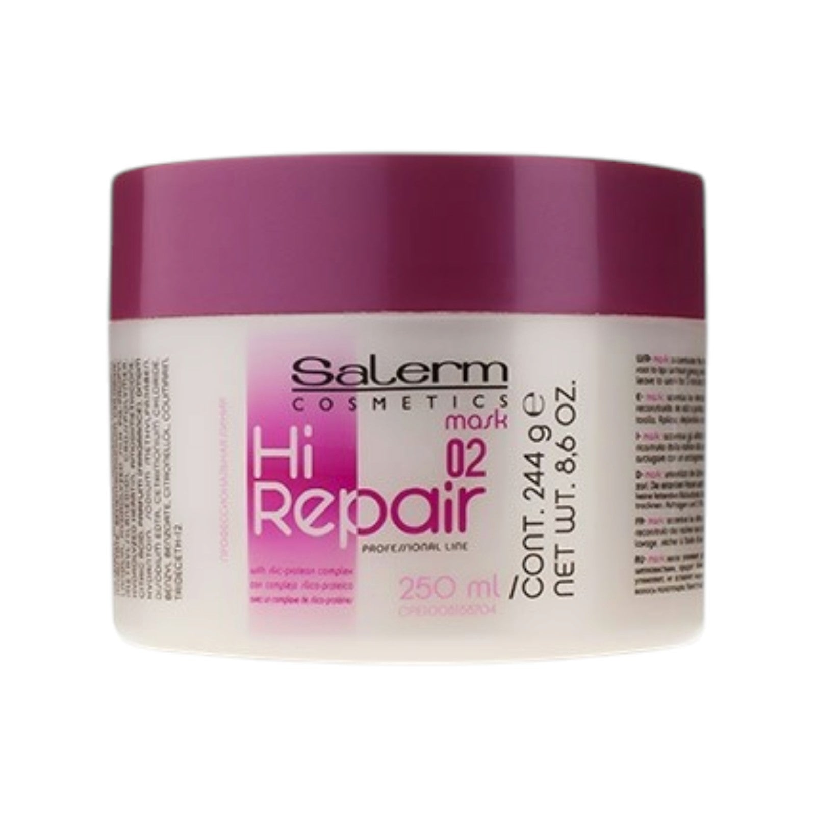Salerm Hi Repair Mascarilla Reconstructora Rejuvenecimiento Capilar 250 ml
