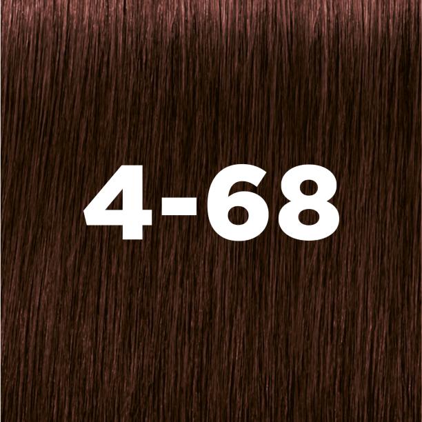 Schwarzkopf Professional IGORA ZERO AMM tono 4-68 Castaño Medio Chocolate Rojo