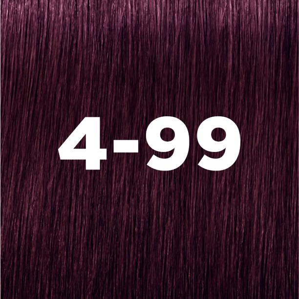 Schwarzkopf Professional IGORA ZERO AMM tono 4-99 Castaño Medio Violeta Intenso