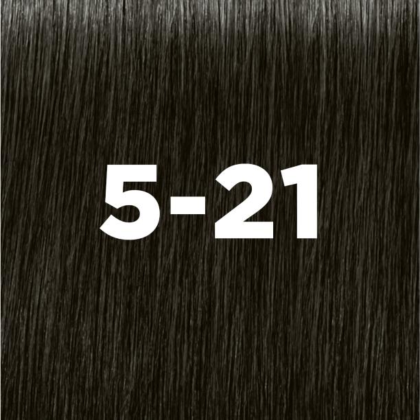 Schwarzkopf Professional IGORA ZERO AMM tono 5-21 Castaño Claro Humo Ceniza