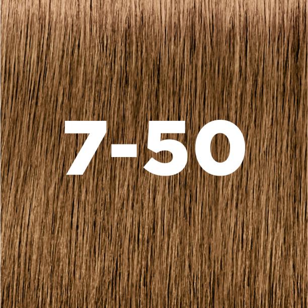 Schwarzkopf Professional IGORA ZERO AMM tono 7-50 Rubio Medio Dorado Natural