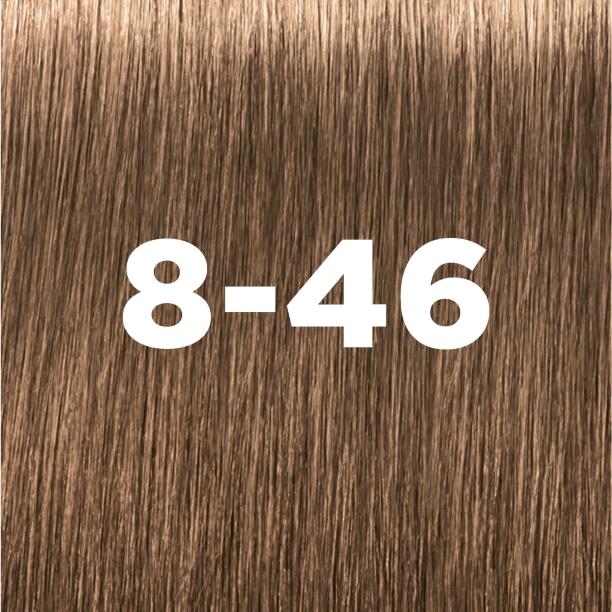 Schwarzkopf Professional IGORA ZERO AMM tono 8-46 Rubio Claro Beige Chocolate
