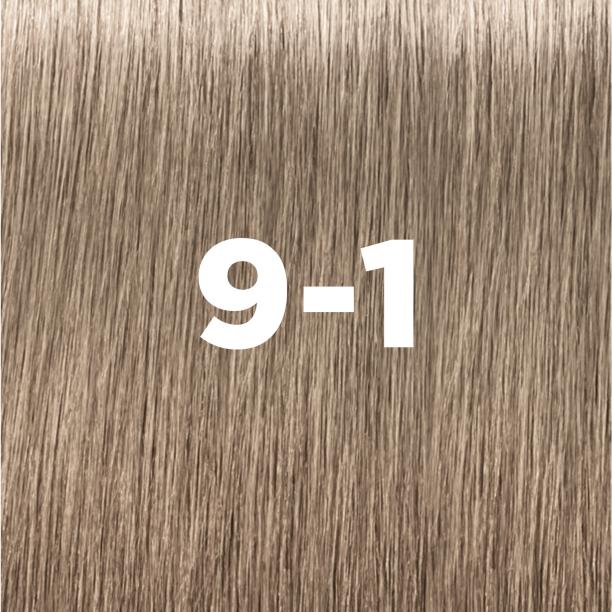 Schwarzkopf Professional IGORA ZERO AMM tono 9-1 Rubio Muy Claro Ceniza