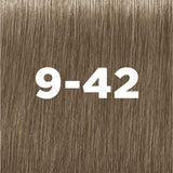 Schwarzkopf Professional IGORA ZERO AMM tono 9-42 Rubio Muy Claro Beige Humo