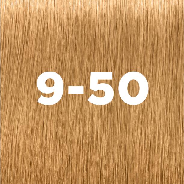 Schwarzkopf Professional IGORA ZERO AMM tono 9-50 Rubio Extra Claro Dorado Natural