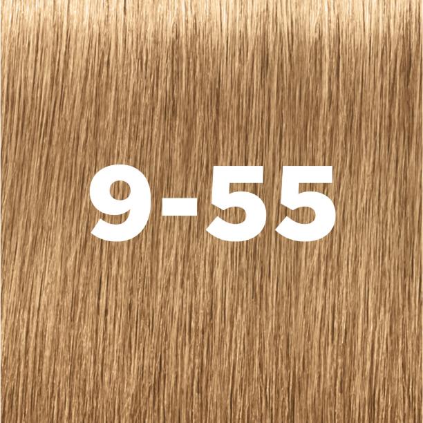 Schwarzkopf Professional IGORA ZERO AMM tono 9-55 Rubio Muy Claro Dorado Intenso