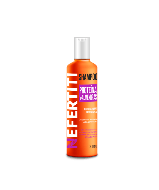 Shampoo con Extracto de Almendras para Cabello Teñido