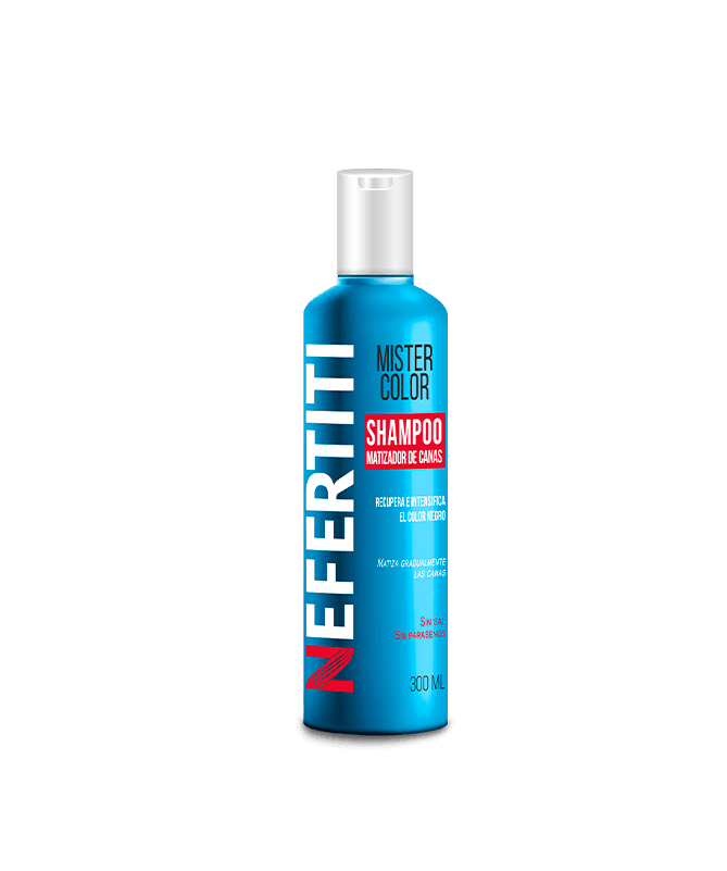 Shampoo Matizador  de Canas Mister Color 300 Ml