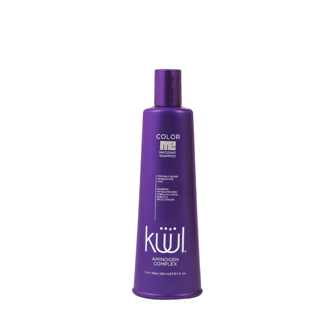 Shampoo matizador para rubios y canas Küül Color Me Matizant, vista frontal