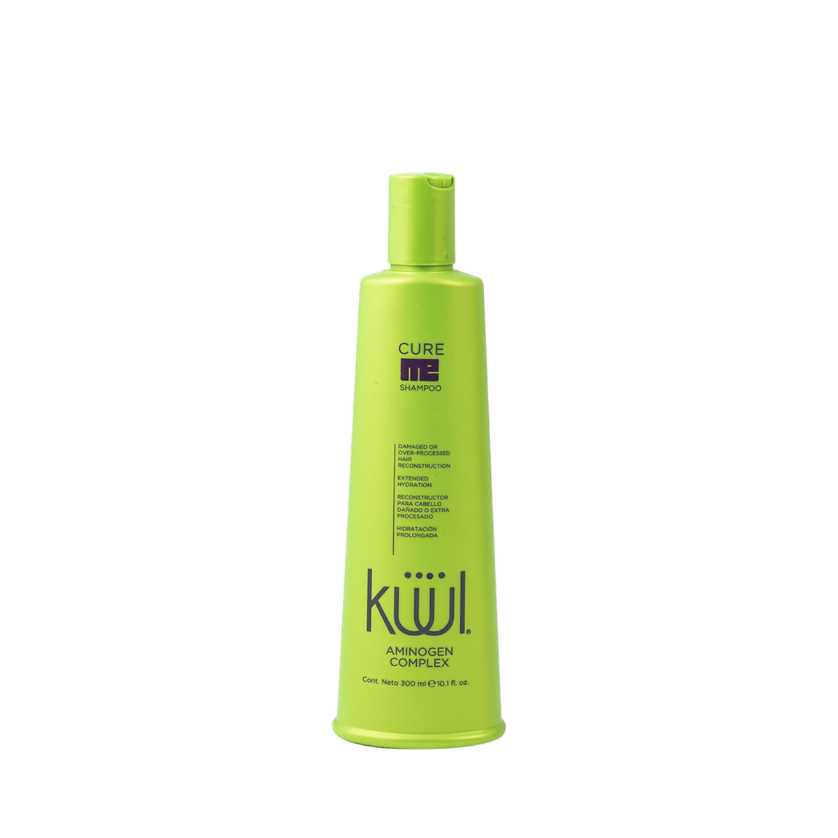 Shampoo reconstructor para cabello dañado Küül Cure Me, vista frontal